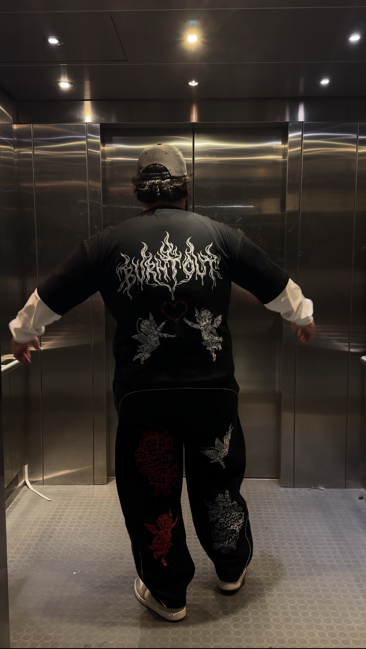 Burning Desire: Barrel Leg Sweatpants