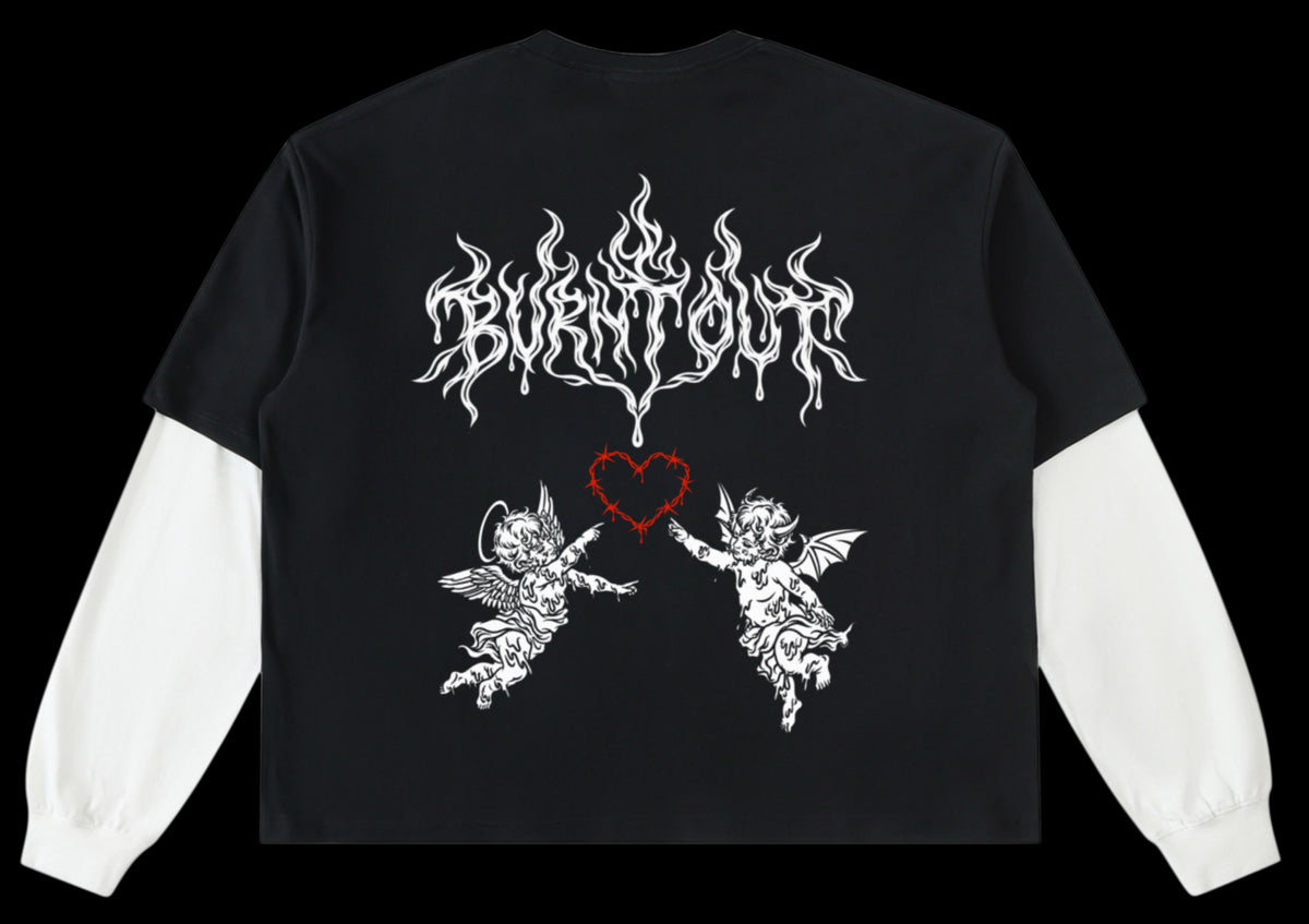 Burning Desire: Layered Long Sleeve
