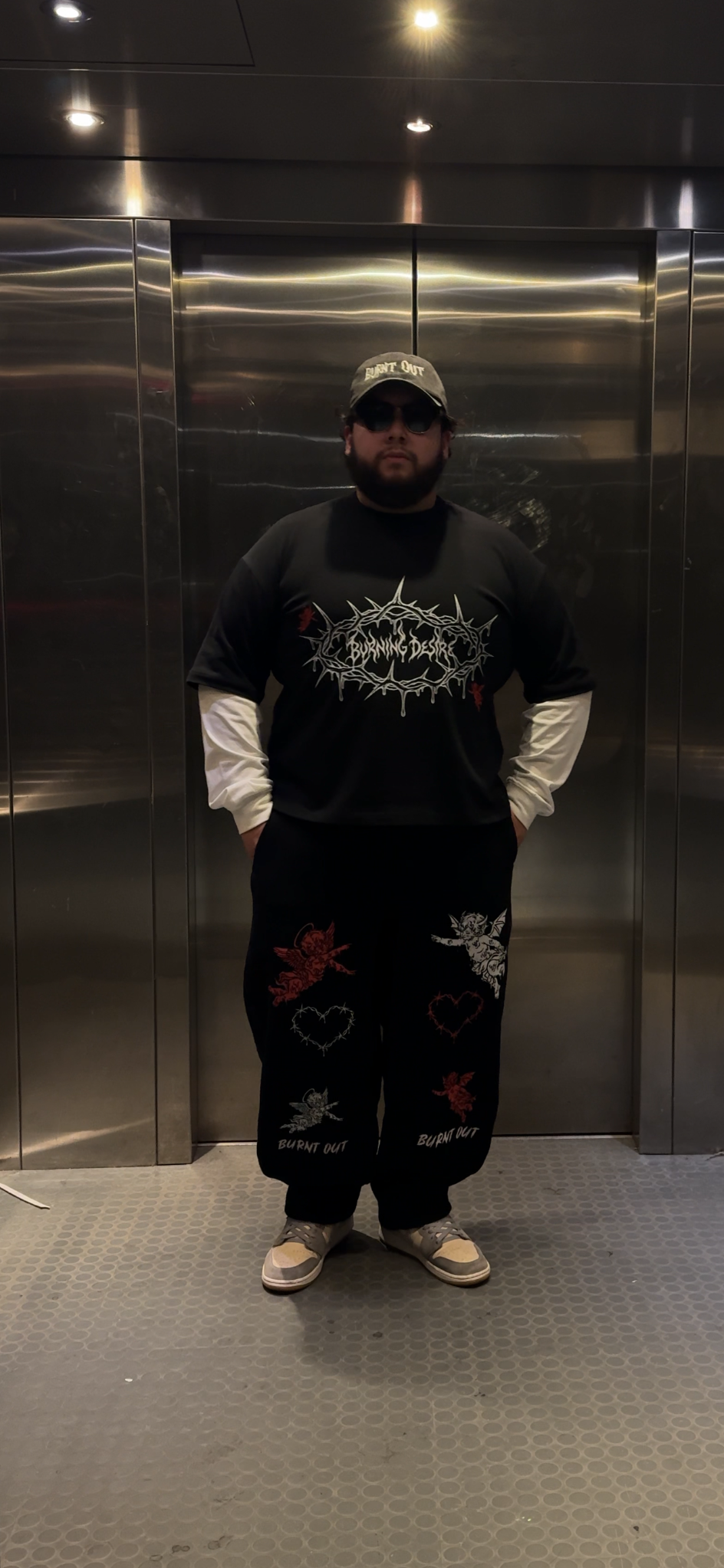 Burning Desire: Barrel Leg Sweatpants