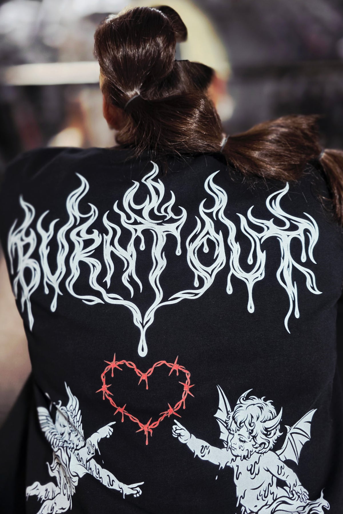Burning Desire: Layered Long Sleeve